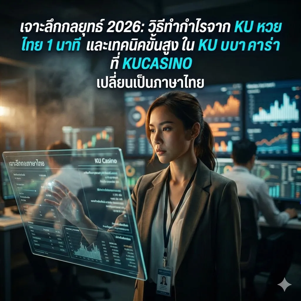 เจาะลึกกลยุทธ์ 2026: วิธีทำกำไรจาก KU หวย ไทย 1 นาที และเทคนิคขั้นสูงใน KU บา คา ร่า ที่ KUCASINO