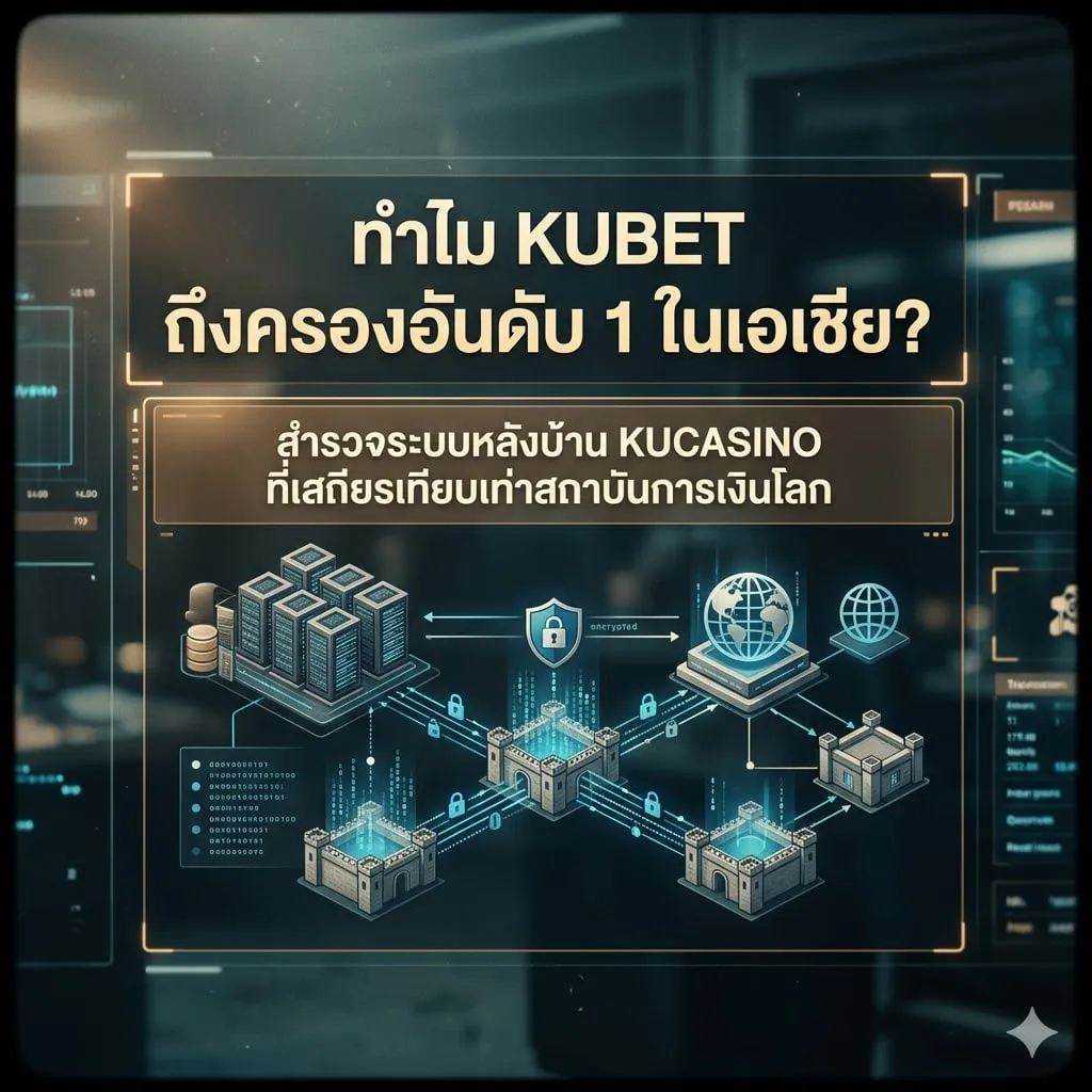 ทำไม KUBET ถึงครองอันดับ 1 ในเอเชีย? สำรวจระบบหลังบ้าน KUCASINO ที่เสถียรเทียบเท่าสถาบันการเงินโลก