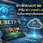 เจาะลึกระบบ AI และ Big Data: ทำไม KU บาคาร่า บน KUBET ถึงเป็นมาตรฐานใหม่ของคาสิโนปี 2026